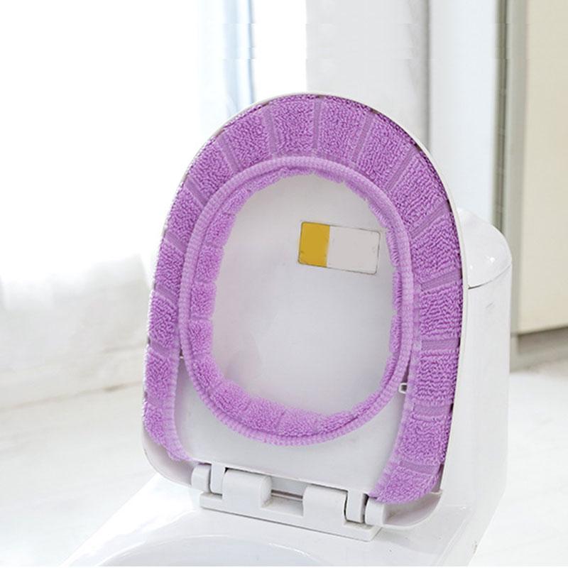 Buy Soft Warm Toilet Seat Cover Comfortable Washable Pattern Winter