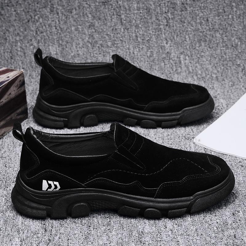 Pánské boty Na podzim a zimu Nové Třmenové Nízké Pracovní boty Ležérní Sto Pohodlné Sportovní Plátěné boty Pánské boty