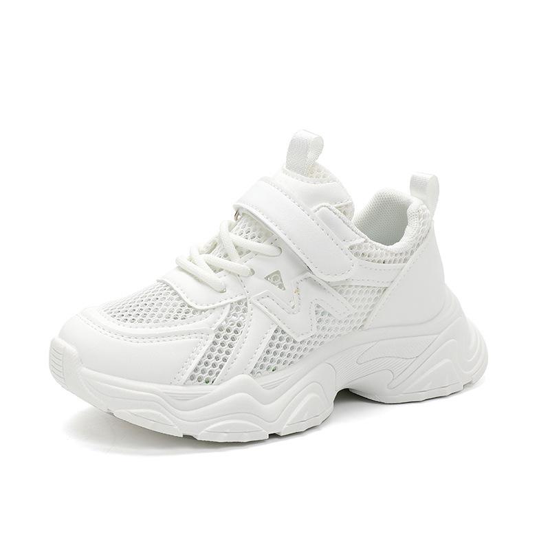 Kids' Sport Shoes 2026: Versatile White Mesh for Boys and Girls - Ideal for Spring and Summer