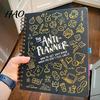 Prokrastinations-Lösungs-Journal Anti-Planer Notizbuch Premium Weißes Papier Anti-Durchblutungs-Design ADHS-Freundlich ADHS-Organisationswerkzeug Tagesplaner