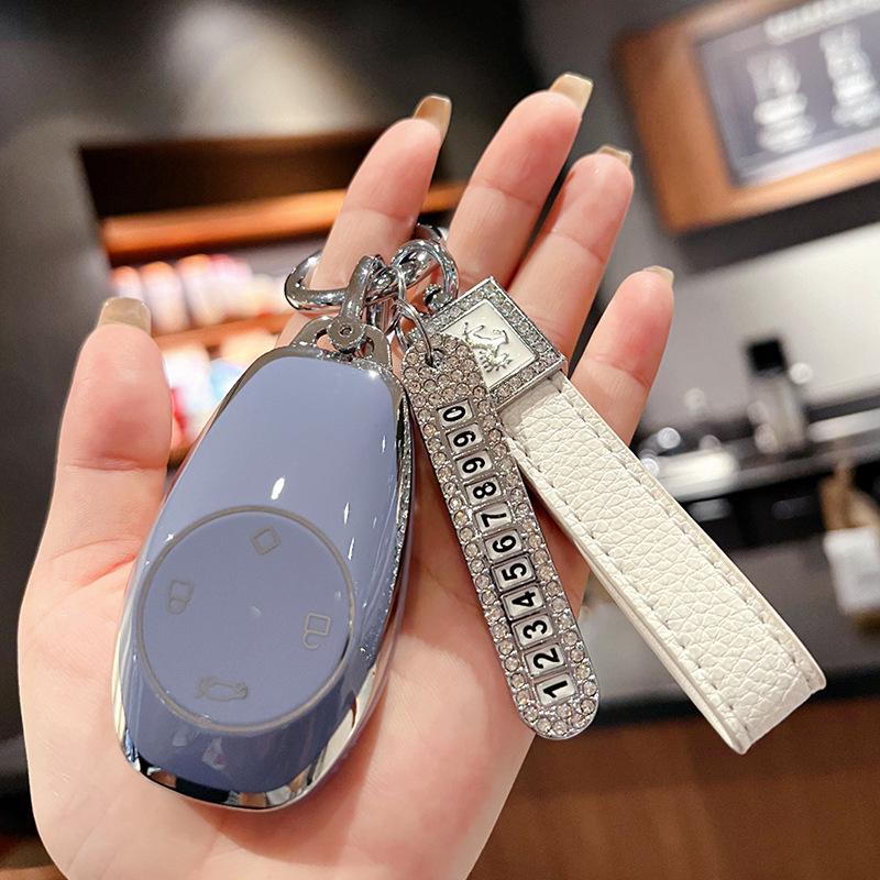 Leapmotor Key Case: 2023 T03 Model C11/S01 Remote Protective Shell with Buckle for C01