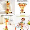Singing Giraffe Plush Toy With Talking Motion For Kids Gift