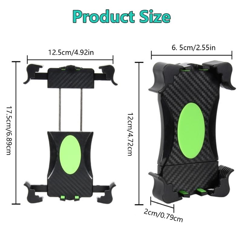 Easy To Use Phone Hold ABS Phone Mount Long Service Phone Mount Secure & Adjustment Phone Mount for Different Phones