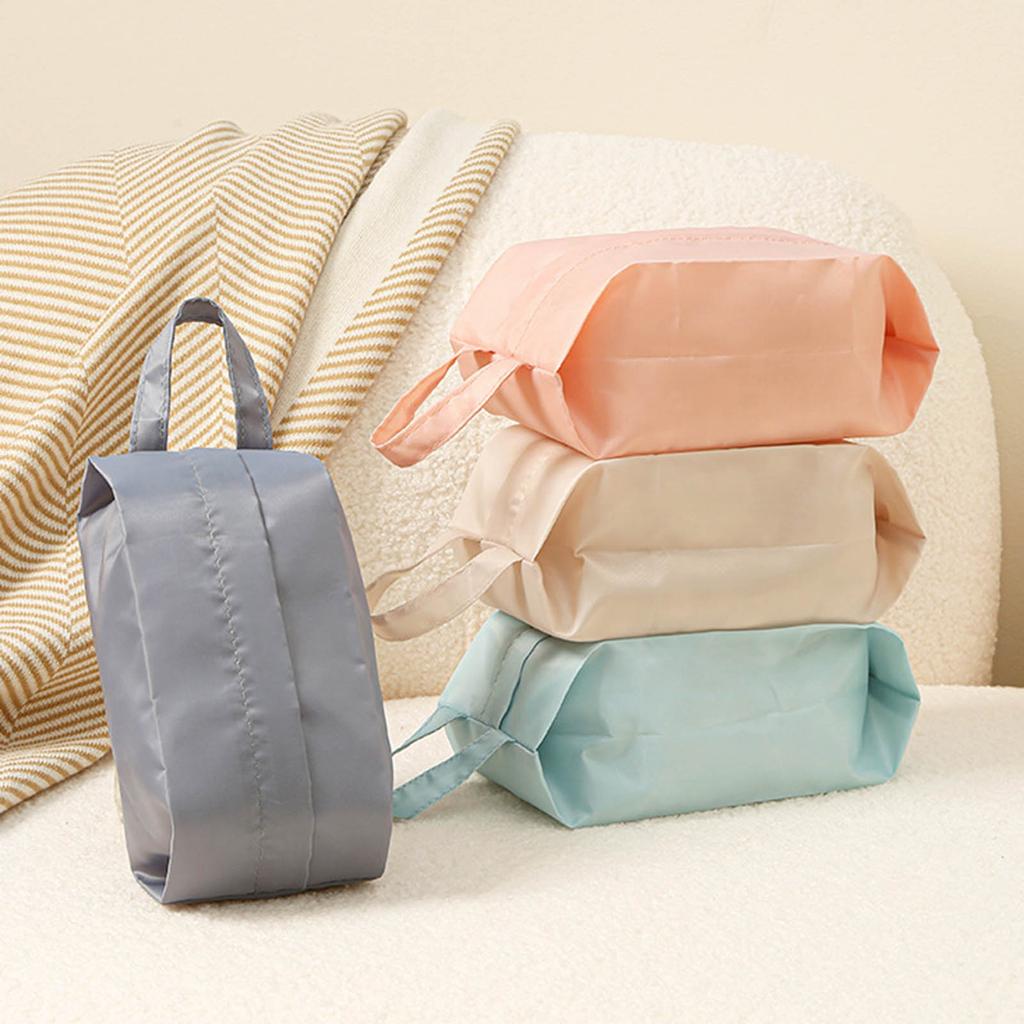 Durable Travel Underwear Storage Bag With Handles Waterproof Lightweight Foldable For Clothes Socks Toiletries