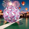 1pc Hello Kitty Pattern Football, Standard Size 5 Soccer Ball Stylish Sport Football for Competition Play and Training