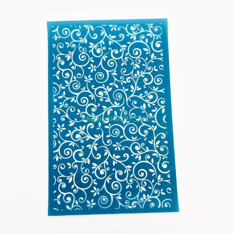 24TE DIY Silkscreen-Stencils Mesh-Silkscreen-Print Kit for Jewelry Embossing Tool Reusable-Mesh Screen Stencil Painting Decor