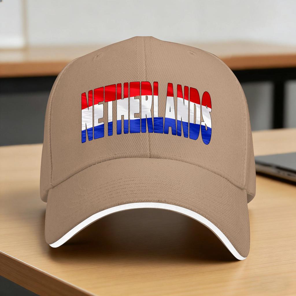 NETHERLANDS Flag Baseball Cap  Couple Women Design Trucker Hat Summer y2k Retro Hiking Fishing High Quality Baseball Caps