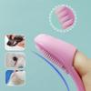 2pcs Soft Pet Finger Brush for Dog and Cat, Toothbrush for Tear Stains, Eye Care, Cleaning Grooming Tools