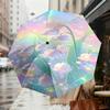 Enchanted Garden Umbrella: A Magical Companion for Outdoor Adventures, Auto-Opening & Closing, Lightweight and Durable 055
