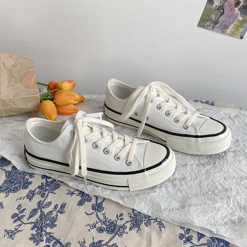 Twilight Star Evenstar White Canvas Shoes Mis-18 Men And Women Couple Shoes Mis-19 Casual Shoes