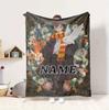 Custom Name Harry Potter Flannel Blanket Throw Blanket Soft Warm Sofa Bed home Decor Unique Gift