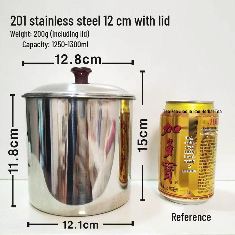 304 Stainless Steel Drop-proof Straight Cylinder Water Cup Without Handle.