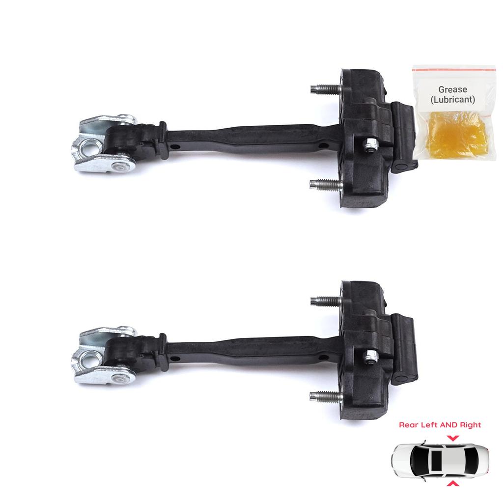 BDP1319-1 2 Pieces Rear Door Hinge Stop Check Strap Limiter for Peugeot 208 e-208 Opel Corsa F Corsa-e 2019-On 9823211180