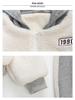 2025 Hooded Fleece Cardigan Set for Girls - Cozy Autumn/Winter Fashion