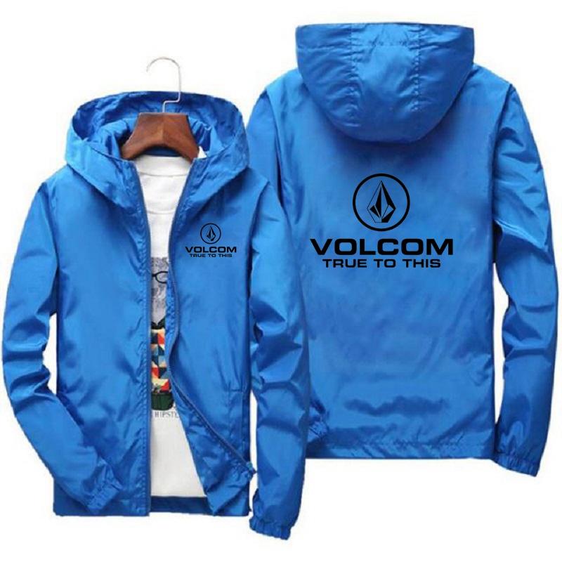 Men's Spring Fashion Casual Outdoor Sports Jacket 2026 New Windproof Zipper Hooded Top, Super Large s-7XL