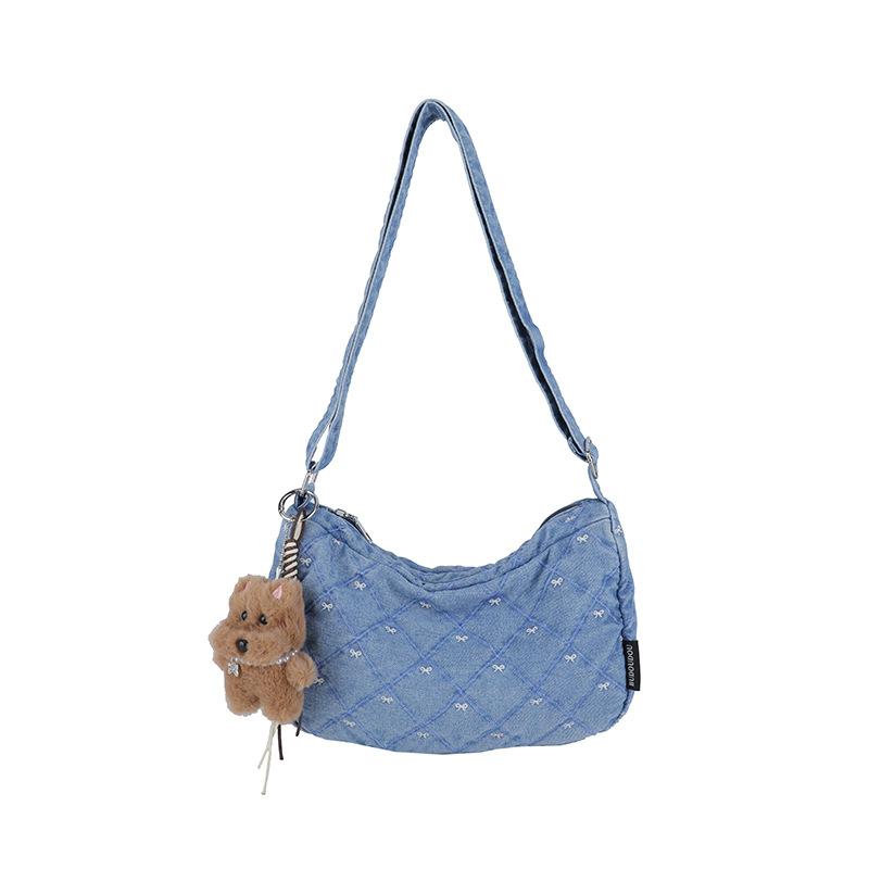 Rhomboid Shoulder Bag Women's Crossbody Bag Large Capacity Dumpling Bag