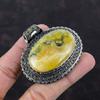 Bumble Bee Jasper Pendant Vintage Pendant Handmade Jewelry 925 Sterling Silver Pendant Gemstone Jewelry Latest Design Pendant Gift For Women