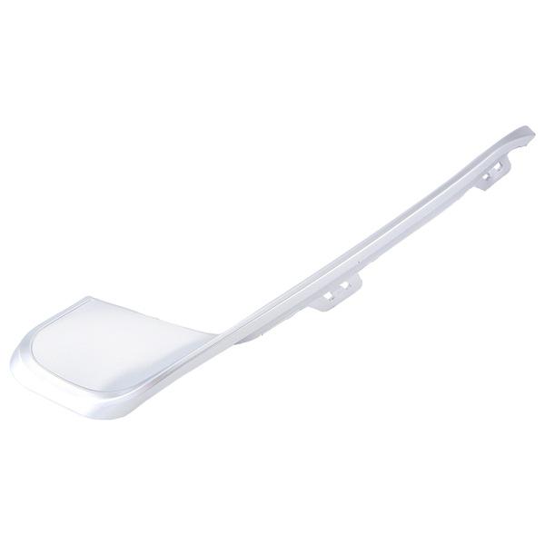 Stříbrná plastová ozdobná mřížka předního nárazníku pro BMW X3 (2015-2017) Model 511