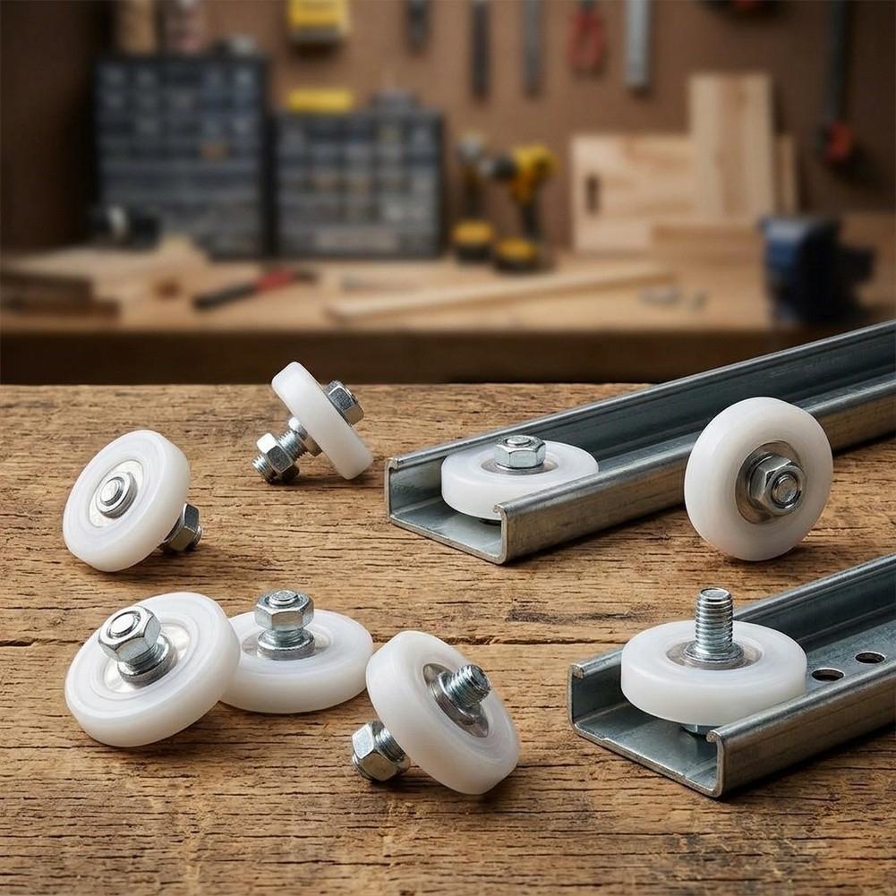 With Screw Bearing Drawer Rollers Replacement Wheels