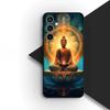 Phone Cover for Motorola Moto Edge 70 60 Fusion NEO Pro G Stylus G56 G96 G04 G05 20 Soft Case Lord Buddha Lotus Flower Light