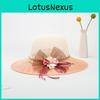 Summer Womens Straw Hat With Wide Brim And Sun Protection For Beach And Outdoor Activities