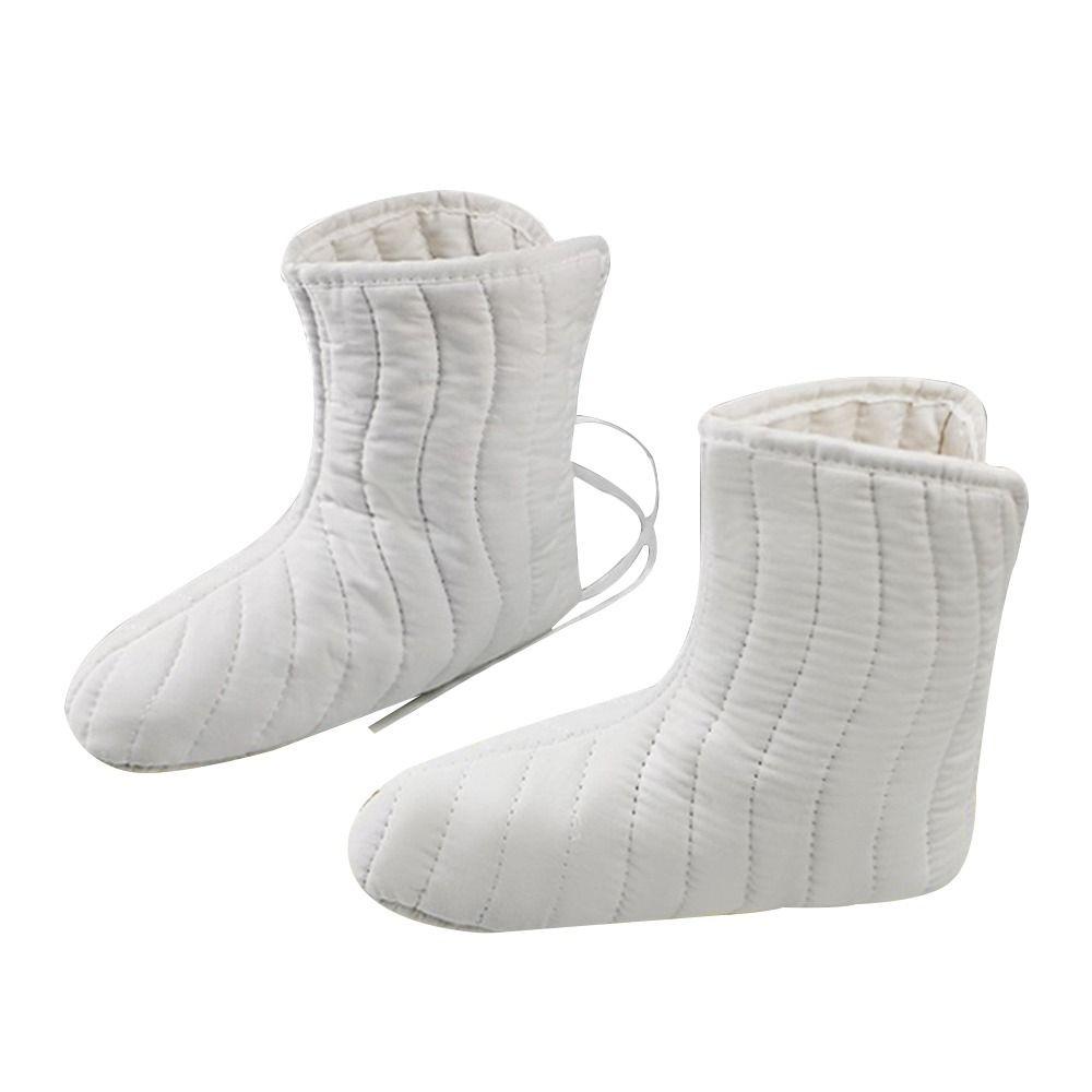 Mid Tube Thickened Cotton Socks With Laces Sleep Socks Labor Protection Sock  Winter Season