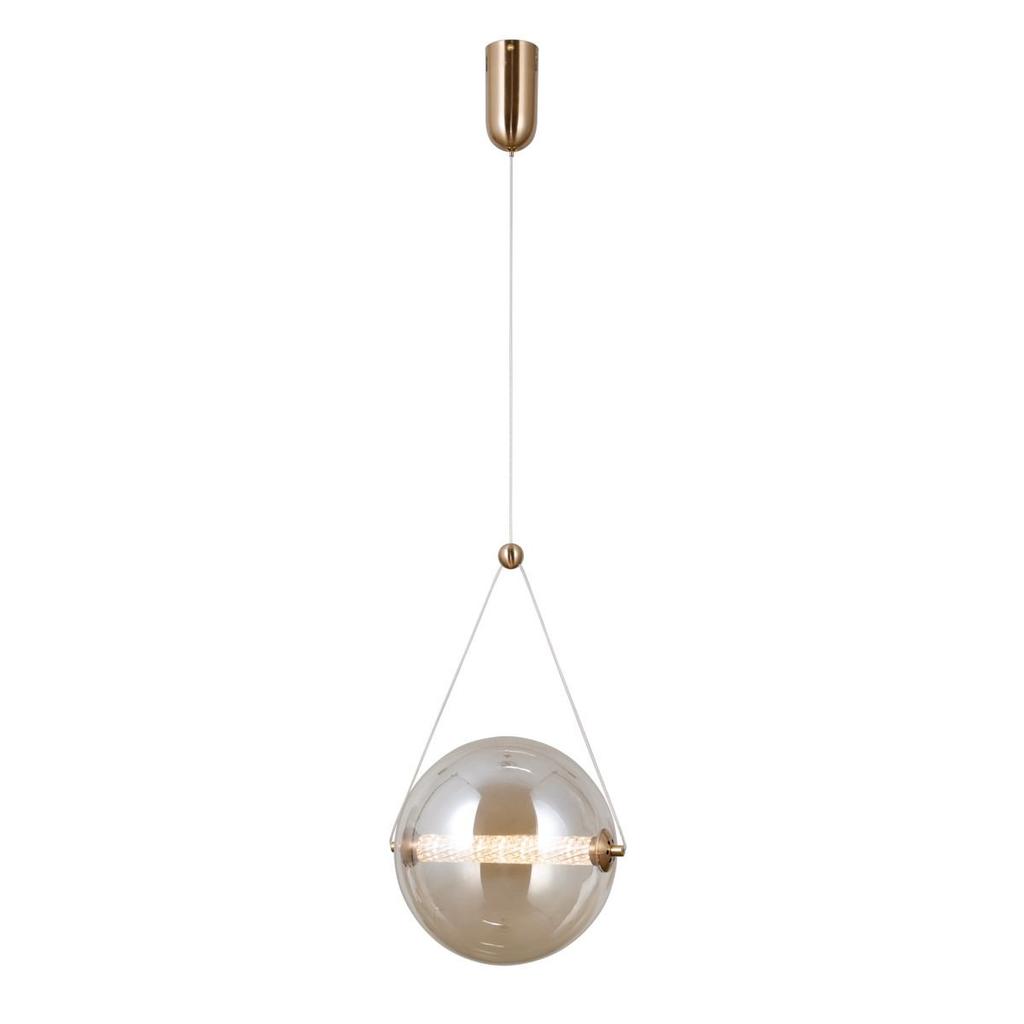 Lampa wisząca LED 12W Rastia PND-34361-L-HBR-AMB Italux
