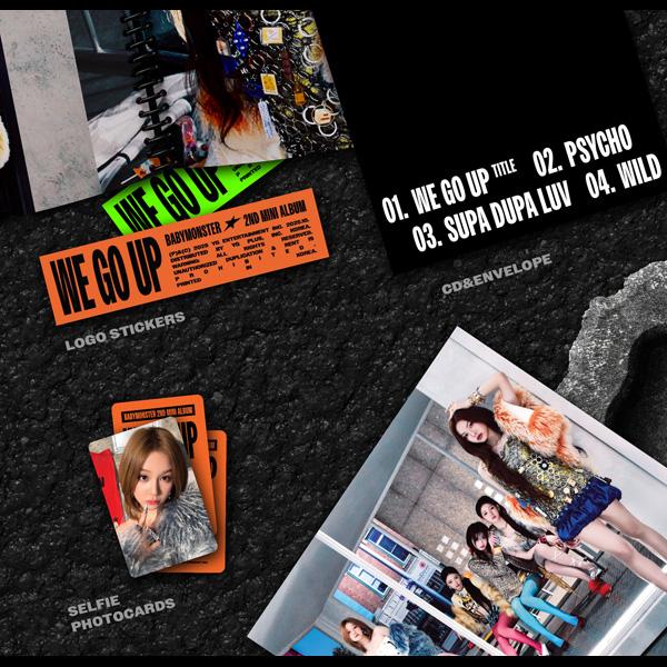 BABYMONSTER - 2nd MINI ALBUM [WE GO UP] GO Ver.