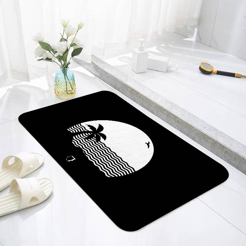 The N-Neighbourhood NBHD Floor Mats Home Laundry Rug Carpet For Living Room Lounge Area Anti-slip Foot Mat Entrance Doormat