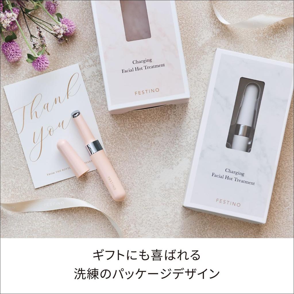 Festino Rechargeable Facial Hot Treatment SMHB-023 FESTINO (White)