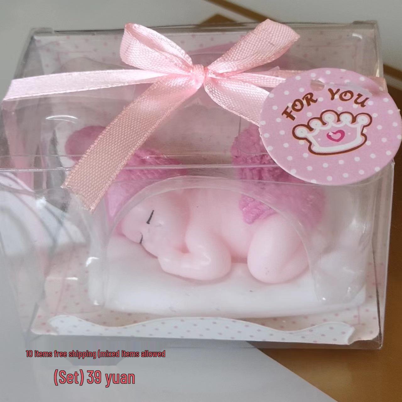 

Angel Baby Sleeping Candle Set for Weddings & First Birthdays
