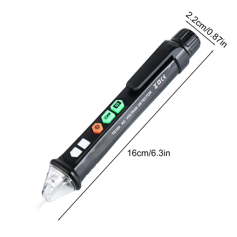 Non Contacting Voltage Tester Circuit Tester Wire Tester Electrical Tool With LED Light Circuit Finder Efficient Live Wire