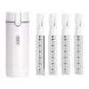 Travel Dispenser 4 In 1 Portable Leakproof Refillable Liquid Bottle Cosmetic Storage Container for Shampoo Lotion Toiletries