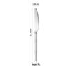 304 Stainless Steel Bamboo Joint Cutlery Set: Steak Knife, Dinner Fork, Dessert Spoon, Chopsticks - Elegant Gift for Hotels & Boutiques