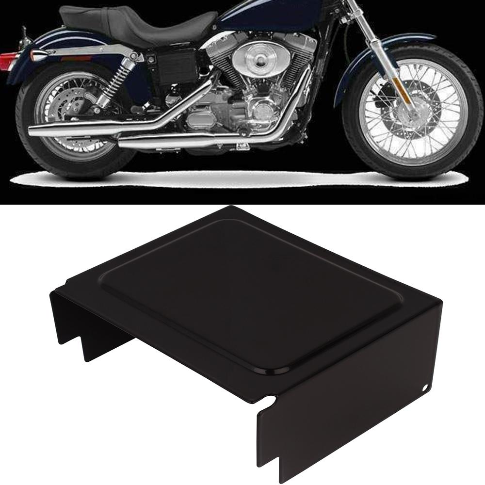 Motorcycle Light Black Battery Side Cover For Harley Sportster 883 1200  XL 1997-2003 Dyna Low Rider Super Glide 1997-2005