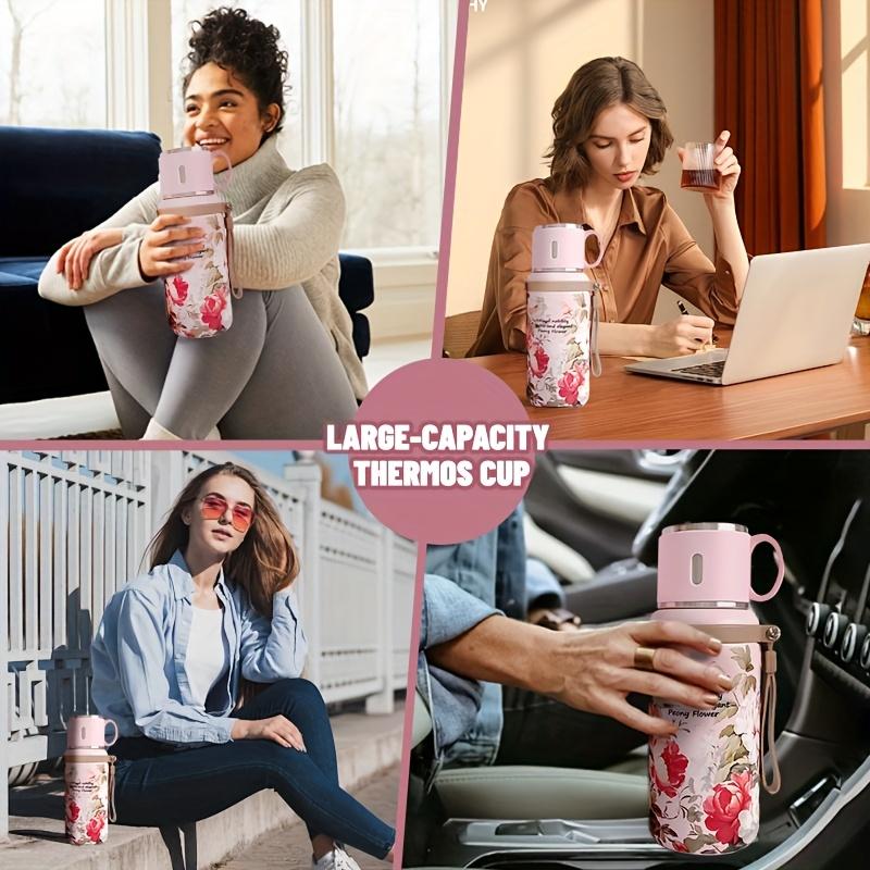 Good-looking 316 Stainless Steel with Insulated Bottle Cup and Suitable for Camping, Cycling, Office and Home-Four Seasons Drinks