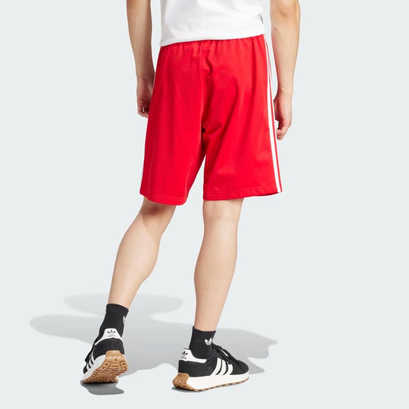 Adidas Originals Adicolor Firebird Elastic Waist Casual Shorts Men Bottoms Red IM9421