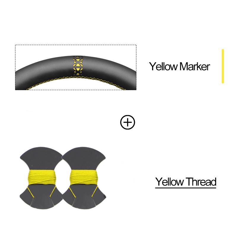 Bioeon Svart PU Konstläder Rattöverdrag Fläta för M5 E39 M3 E36 E38 E31 Z3 E37 Coupe Touring 1995 1996