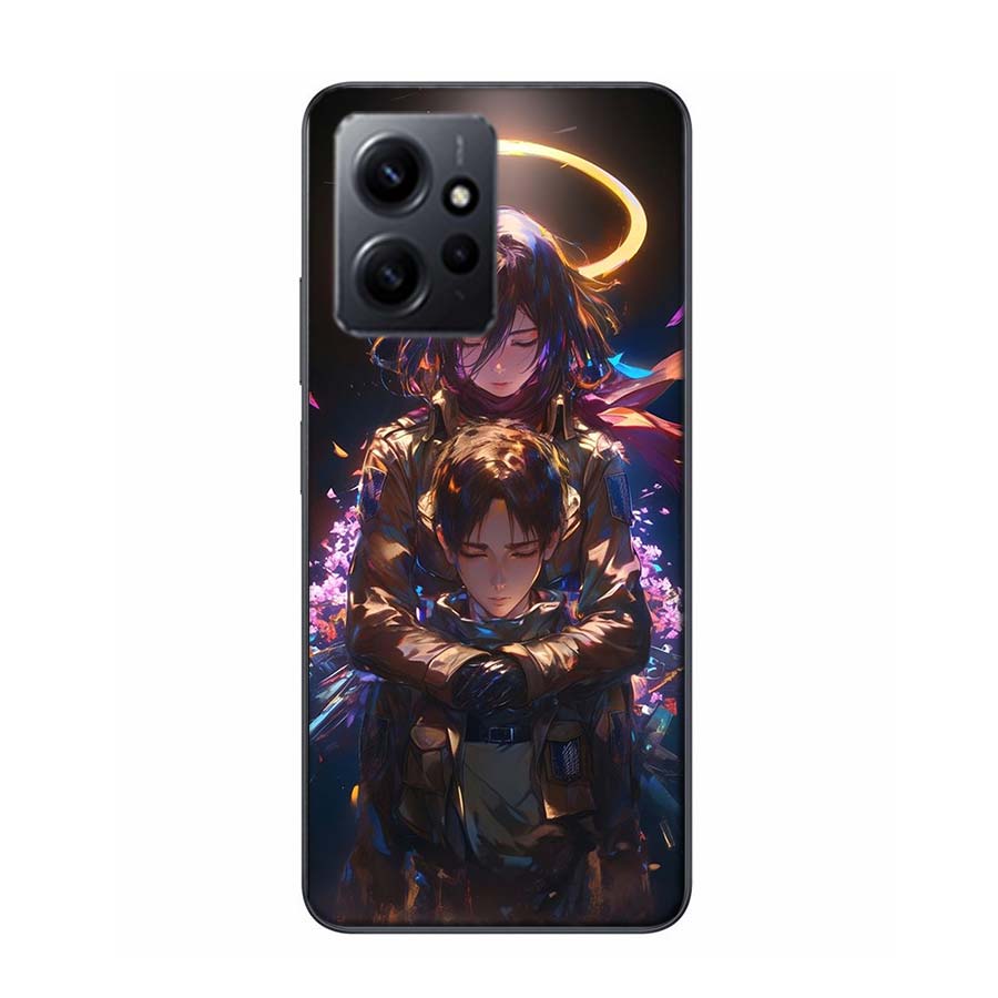 

Character MIKASA Phone Case For Redmi 12 13C 12C 15C 9 10 10C Note 13 Pro Plus 14 15 Pro 9T 9C 9A TPU Soft Cover Clear Cell Case Redmi Note 13 Pro 5G