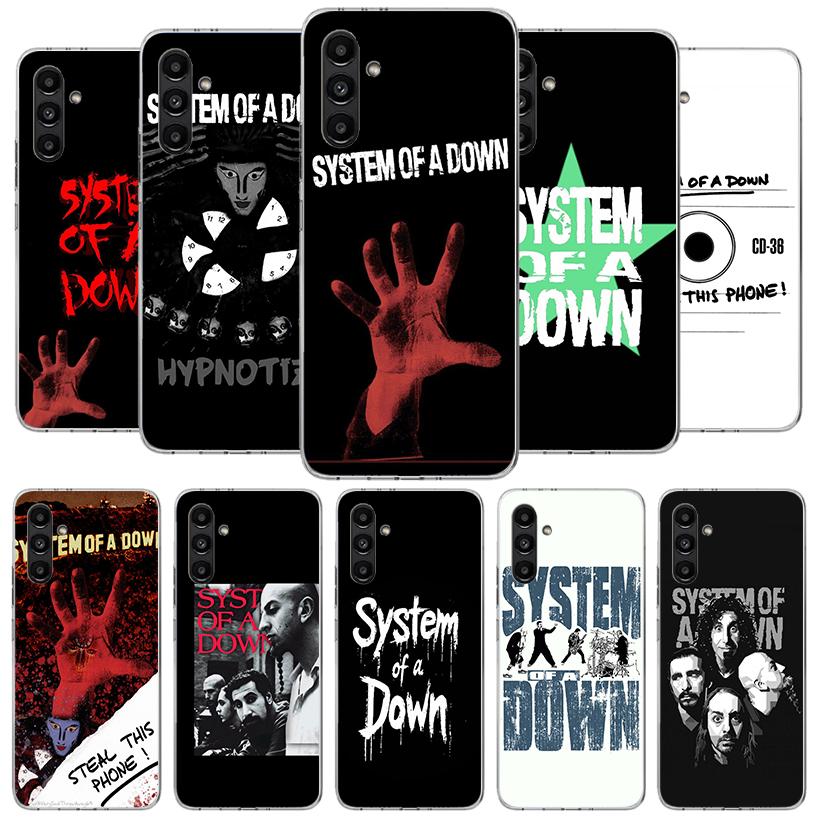 System Of A Down Phone Case For Samsung Galaxy A17 A37 A57 A16 A26 A36 A56 A15 A25 A35 A55 A14 A24 A34 A54 A13 A23 A33 A53 Galax