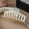 Soft Silicone Shark Hair Claw, Non-Slip Round Hair Clip for Women