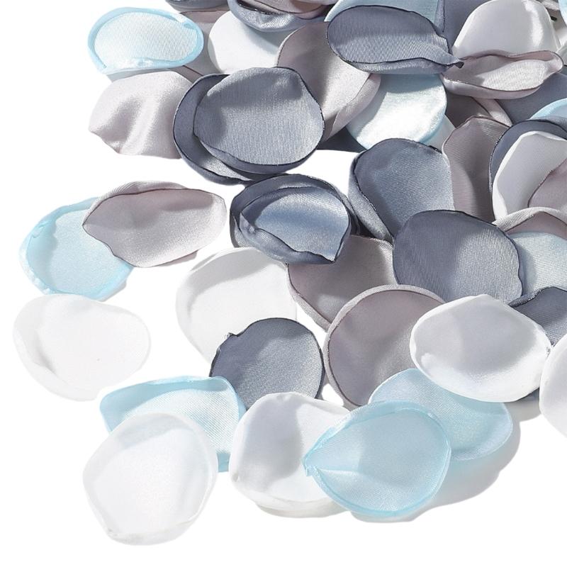 200Pcs Artificial Rose Petal Multipurpose Realistic Cloth Flower Petal for Holiday Party Decoration Wedding Supplies