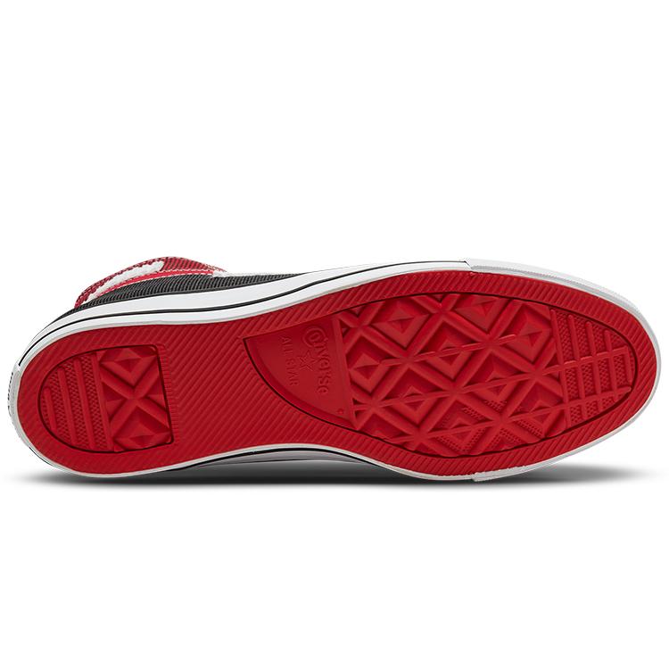 Chuck Taylor All Star Converse High 'Patchwork - Rosso Universitario' 168591C