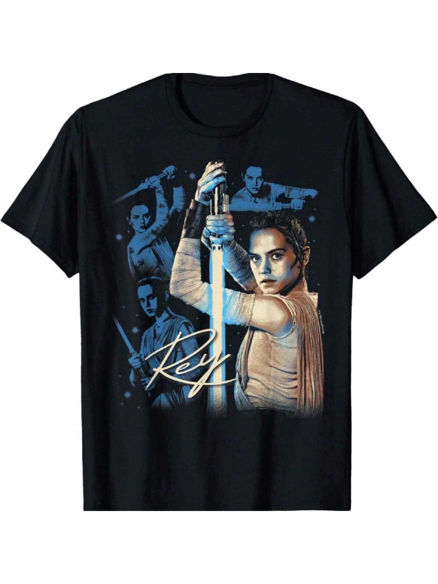 

Звёздные войны - Футболка Рей XXXXXL чёрный