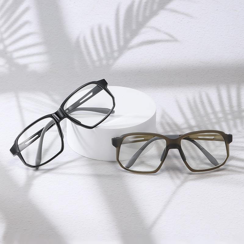 Light-sensitive Color-changing Myopia Glasses Sports Outdoor Glasses Ultra-light Anti-blue Light Fashionable Myopia Glasses 6135