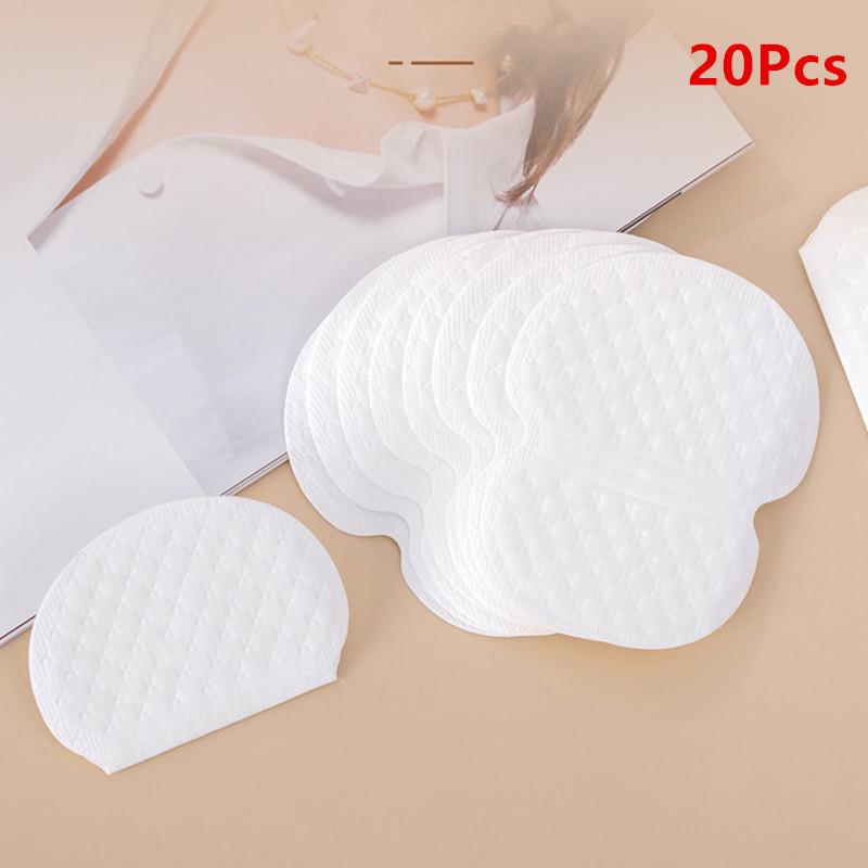 10Pcs Disposable Invisible Armpit Sweat Absorbing Sticker Pads Underarm Sweat Pads for Women and Men Ultra Thin and Breathable