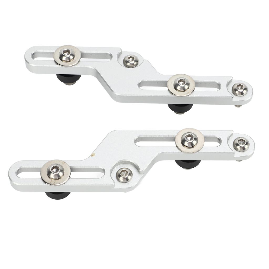 Motorcycle Windscreen Windshield Mount Bracket Kit Replacement for SUZUKI V‑STROM DL650 2017‑2020 Silver