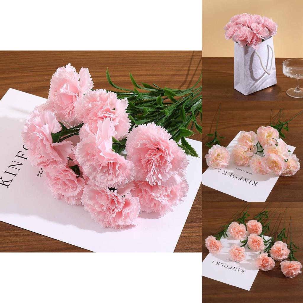 Nejlike Silkesblomma Bukett För Bröllopsdekoration Heminredning Fotorekvisita Gåva