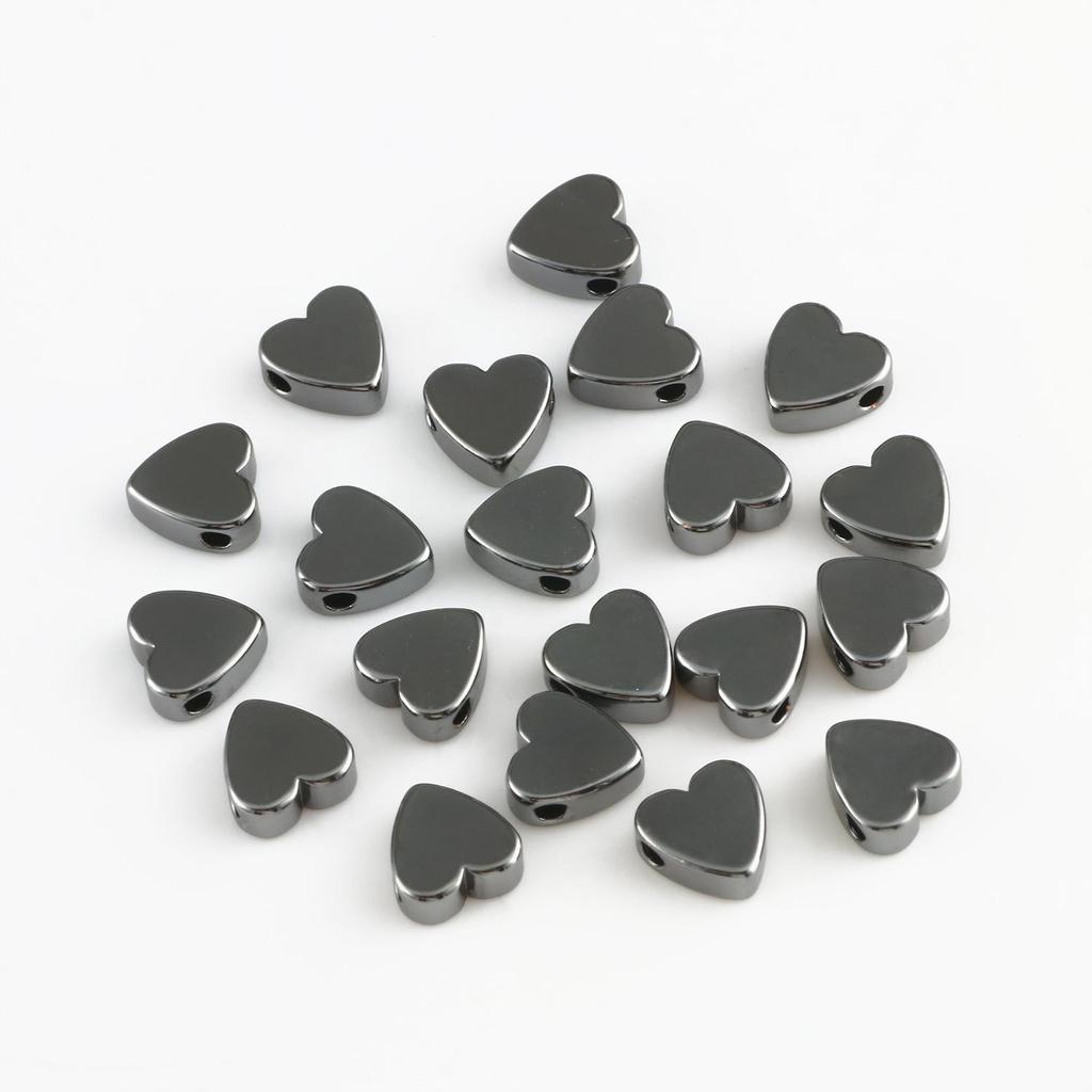 10pcs Copper Beads Charms Cross Heart Star Moon Beads Plated Crafts Color Retention Beads for Jewelry Making Diy Bracelet Necklace