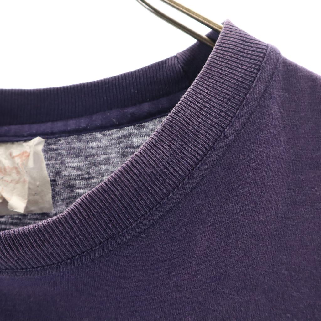 Bulurru Old Short Sleeve T-shirt L Purple Men's Used